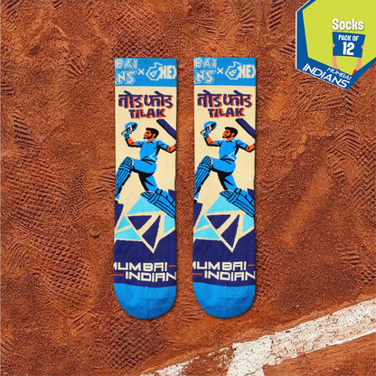 Paltan Certified! Unisex Socks, 100% Bamboo, Crew Length, Pack of 12