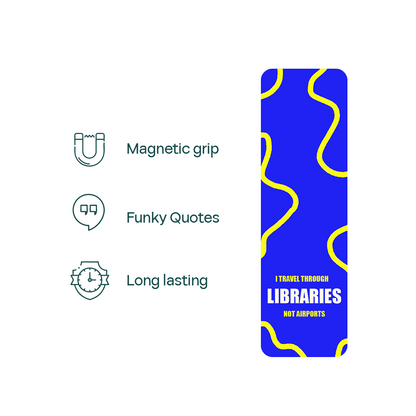 Magnetic Bookmarks Series 4, Pack of 2