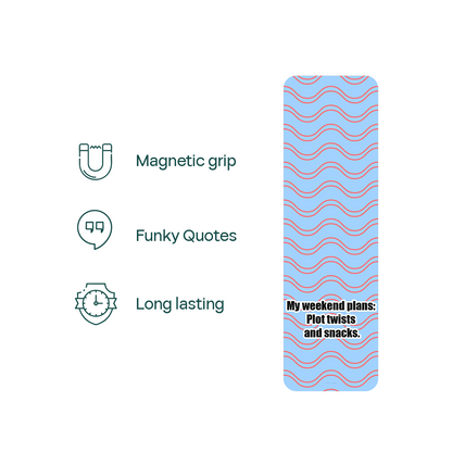 Magnetic Bookmarks Series 3, Pack of 2