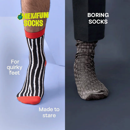 Flex Mode! Unisex Socks, 100% Bamboo, Crew Length, Pack of 9