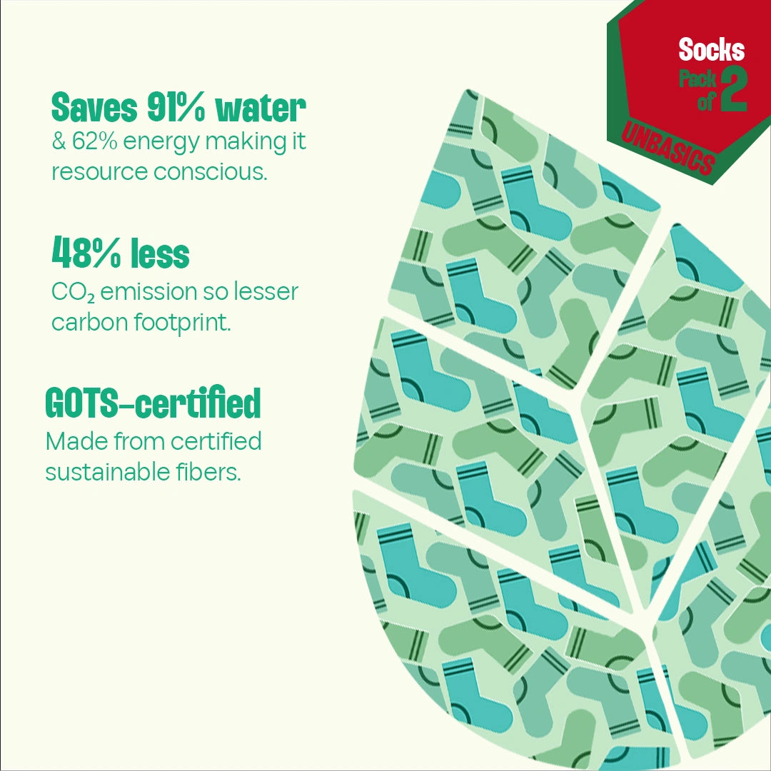 Ronaldo's Realm! Unisex Socks, 100% Organic Cotton, Crew Length, Pack of 2