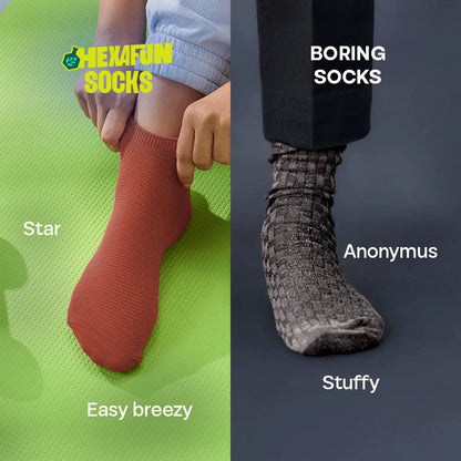 Smoky Mocha! Unisex Socks, 100% Organic Cotton, Ankle Length, Pack of 9