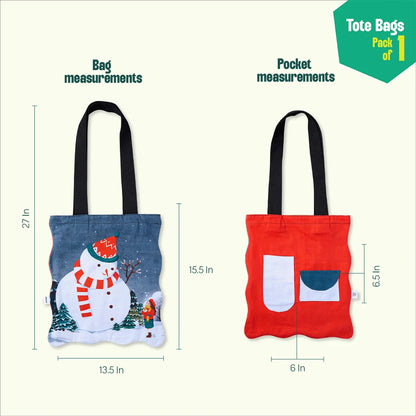 Chillin Hard! Canvas Tote Bags, 100% Organic Cotton, Pack of 1