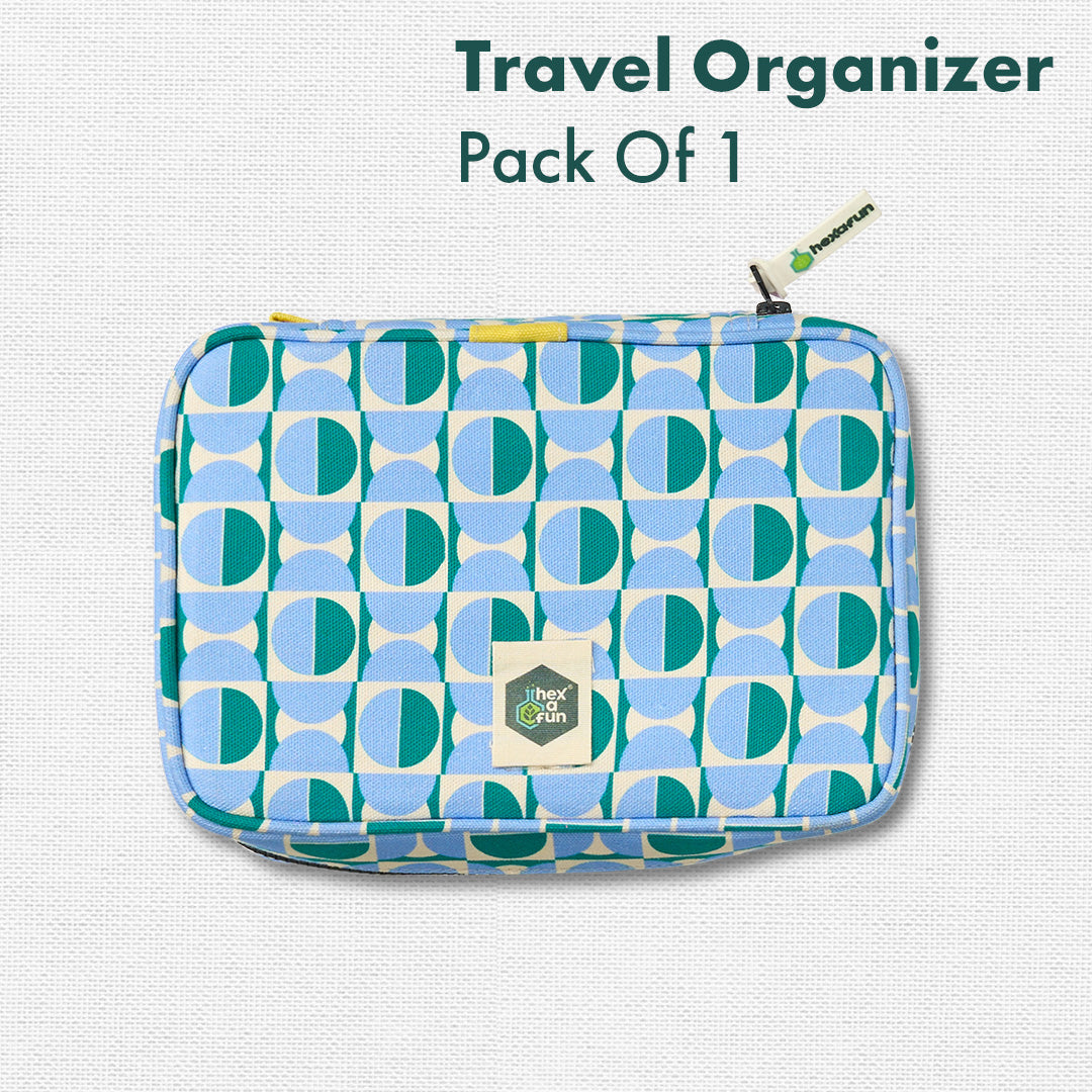 Circle It, Travel Organizer, 100% Organic Cotton, Large Size, Pack of 1