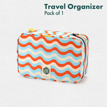 Groovy, Travel Organizer, 100% Organic Cotton, Large Size, Pack of 1