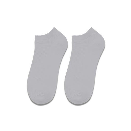 Melange Grey! Unisex Socks, 100% Cotton, Ankle Length, Pack of 1