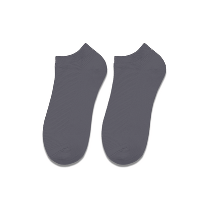 Charcoal Grey! Unisex Socks, 100% Cotton, Ankle Length, Pack of 1