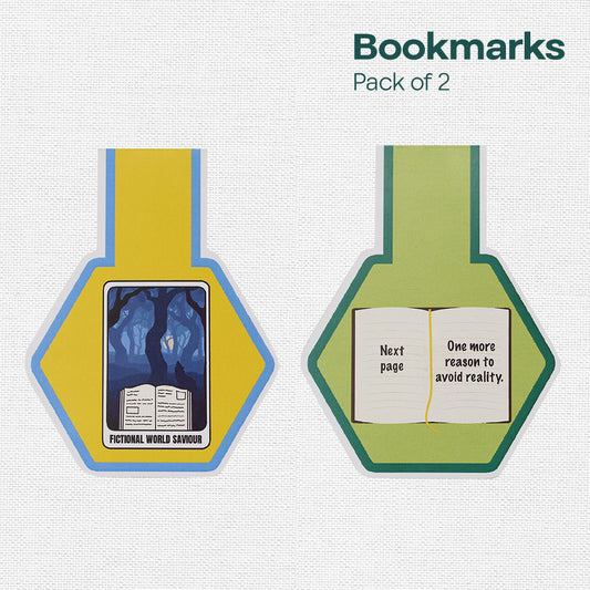 Fictional Fantasy! Bookmarks, Pack of 2