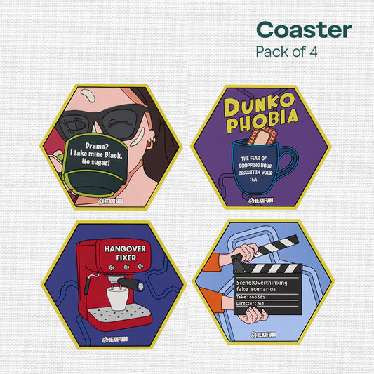 Sip Savers! Coasters, Pack Of 4