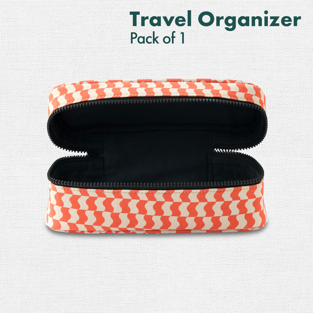 Hallucination, Travel Organizer, 100% Organic Cotton, Medium Size, Pack of 1