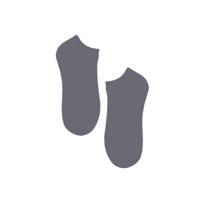 Charcoal Grey! Unisex Socks, 100% Cotton, Ankle Length, Pack of 1