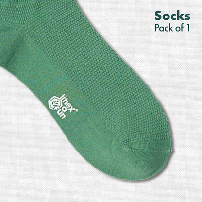 Pistachio Pudding! Unisex Socks, 100% Organic Cotton, Ankle Length, Pack of 1