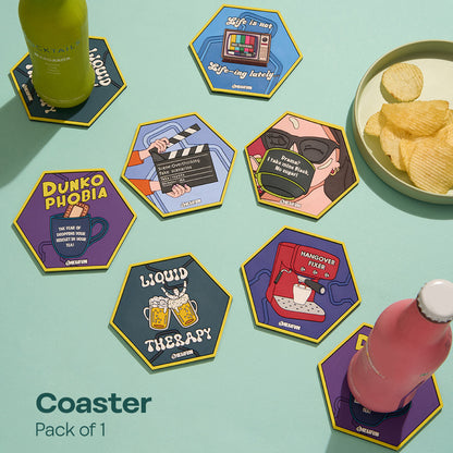 Drama! Coasters, Pack Of 1