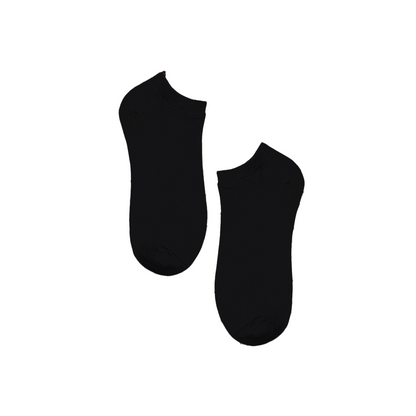 Black Bliss! Unisex Socks, 100% Cotton, Ankle Length, Pack of 1