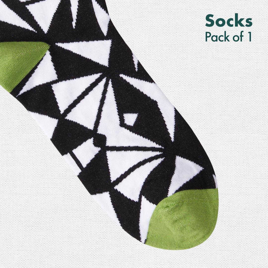 Monochromatic! Unisex Socks, 100% Bamboo, Crew Length, Pack of 1