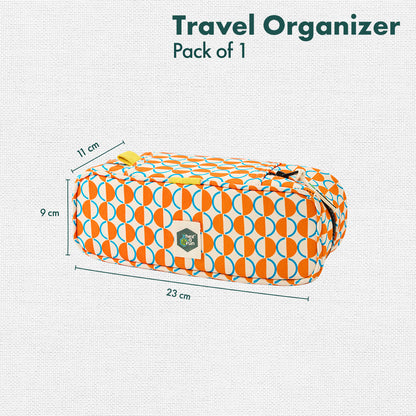 Tangy, Travel Organizer, 100% Organic Cotton, Medium Size, Pack of 1