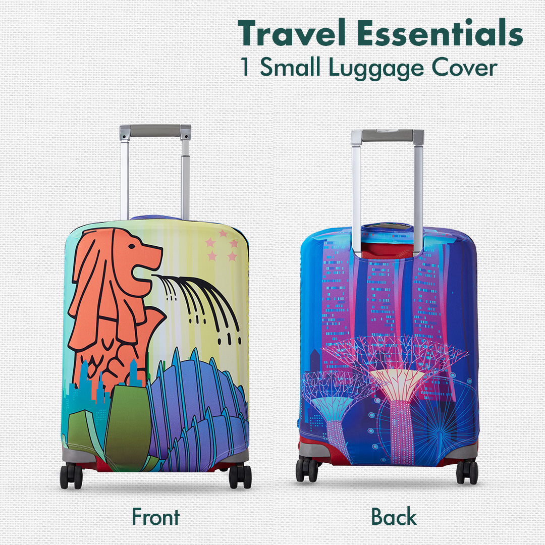 Trippy! Travel Essentials, 100% Sustainable Fabric, Pack of 7 + Free Travel Organizer, Medium Size