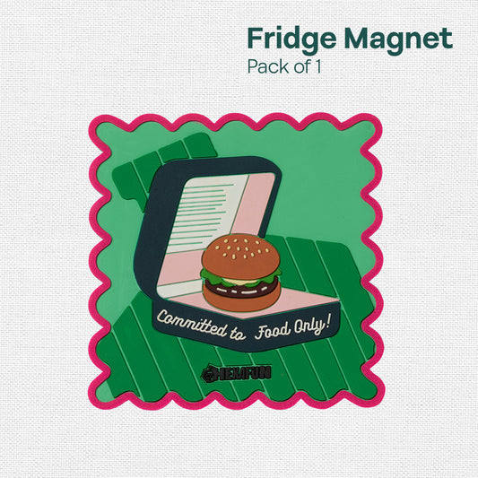 Foodie! Fridge Magnets, Pack of 1