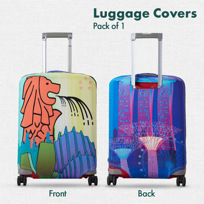 Shop Colorful Luggage Cover Style Up Your Luggage, Small Size