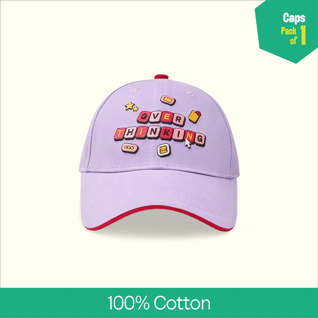 Brainrot! 100% Cotton Fabric, Unisex Cap, Pack of 1