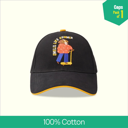 Smell Like Summer! 100% Cotton Fabric, Unisex Cap, Pack of 1
