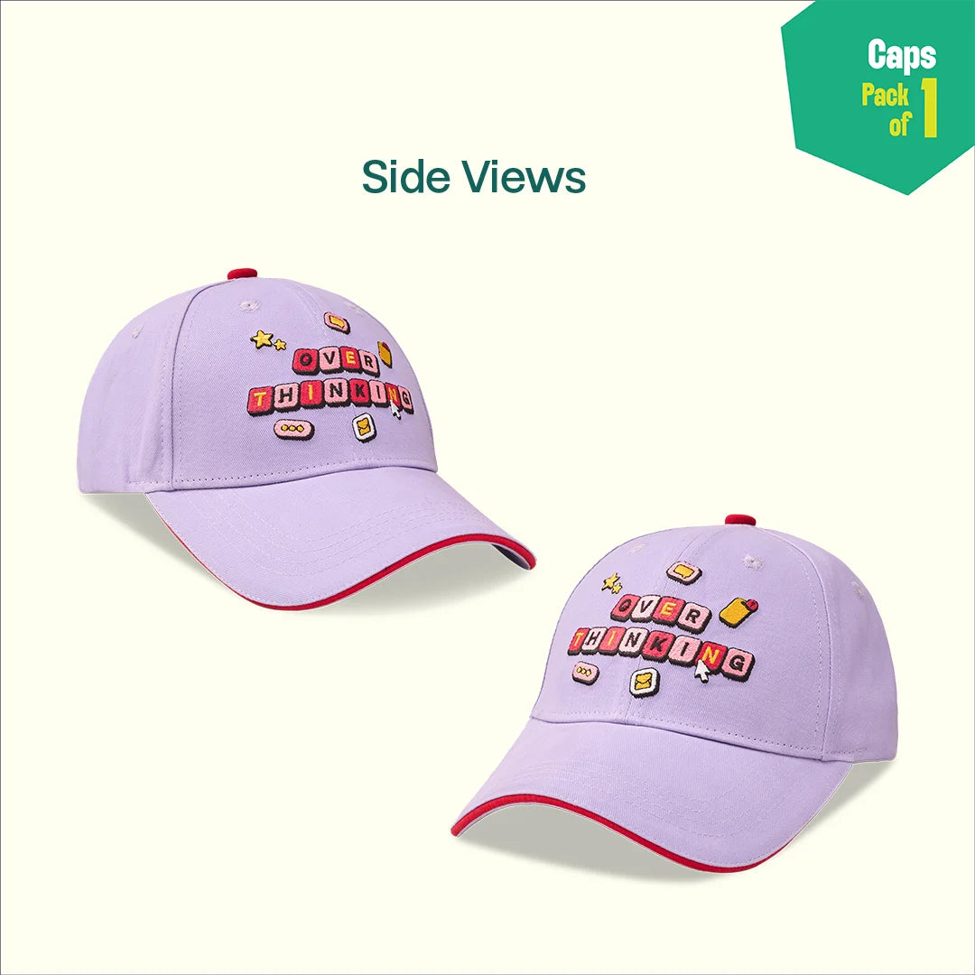 Brainrot! 100% Cotton Fabric, Unisex Cap, Pack of 1