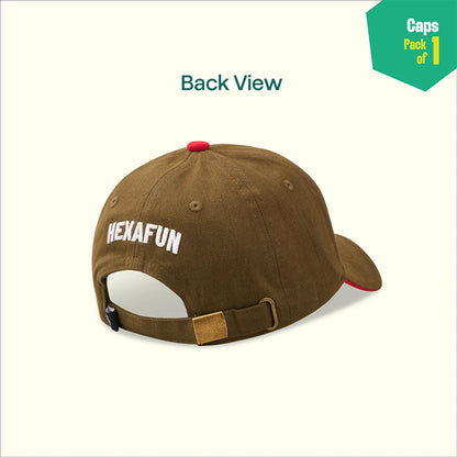 Vintage Road! 100% Cotton Fabric, Unisex Cap, Pack of 1