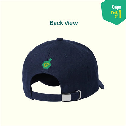 Cactus Club! 100% Cotton Fabric, Unisex Cap, Pack of 1