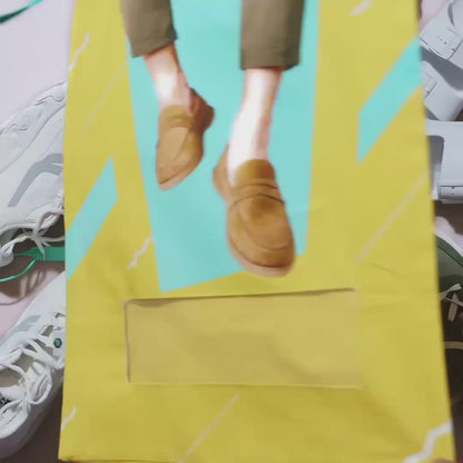 The Walking Company! Shoe Bags, 100% Organic Cotton, Pack of 6