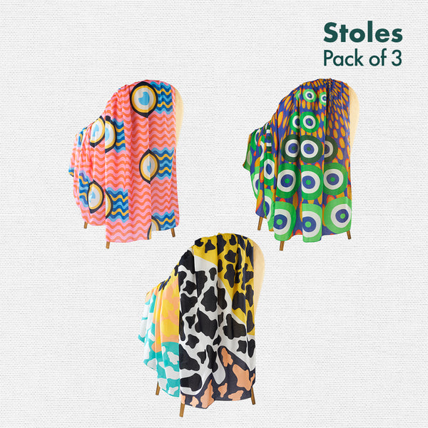Buy Pure Cotton Stoles For Women As Seen On Shark Tank